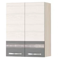 Шкаф кухонный Графит 74.06 Сосна Астрид /Ваниль/Графит