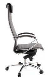 Кресло руководителя Деко экокожа Черный / Deco