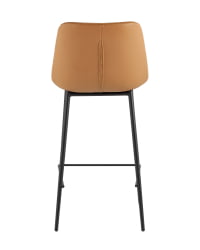 Стул барный Арч экокожа коричневый / Arch