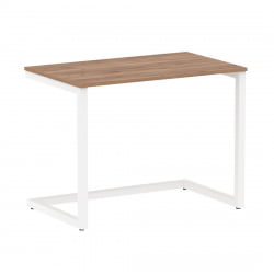 Стол письменный ХОМЕ ОФФИCЕ ВР.СП-2-98 Дуб Табак/Белый металл / HOME OFFICE VR.SP-2-98