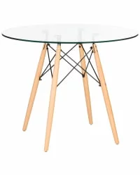 Стол обеденный DOBRIN CHELSEA 90 GLASS Стекло