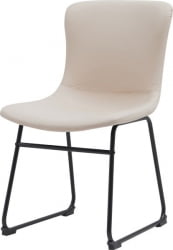 Кресло для посетителей Everprof Expo CF Экокожа Бежевый