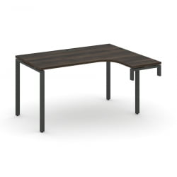 Стол-надставка на опорную тумбу (правый) CОНCЕПТ CН.ОСАН-002(Р) Дуб Мали Антрацит / CONCEPT CN.OSAN-002(R)