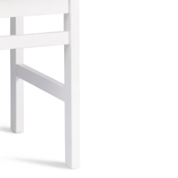 Стул жесткое сиденье SWEDEN / 1 шт. в упаковке Многослойная фанера, МДФ, 100*41*40, white, разобранный