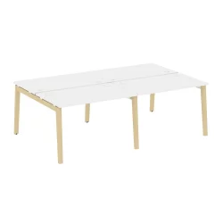 Рабочая станция ONIX WOOD OW.D.RS-4.2.7 Белый Бриллиант/Светлый