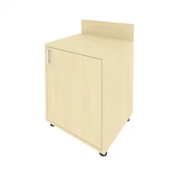 Тумба с полкой и бортиком (правая) LIGHT С-Т-60 Пр Клен