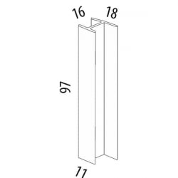 Столешница СЦП1 кашемир