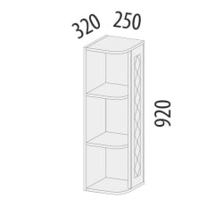 Кухонный шкаф Бостон 104.18