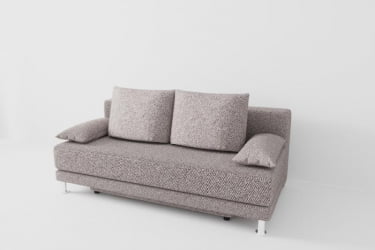 Диван прямой Стандарт (Berhouse) Цвет фасада: Кемел; Тип: Прямой; Материал фасада: Рогожка