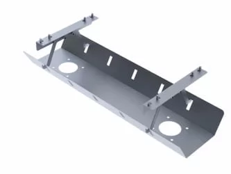 Подвесной кабель-канал 1000 для бенч-системы Deka Д-040.10 Подвесной кабель-канал 1000 для бенч-системы Deka Д-040.10