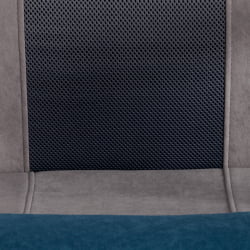 Кресло АВИАТОР флок, ткань , синий/серый/серый, 32/29/В2-1 / AVIATOR 32/29/W2-1