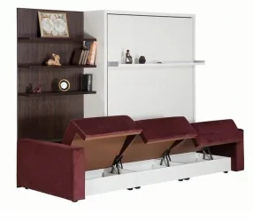 Мебель-трансформер Смарт 1 3-в-1 1600 левый Дуб молочный