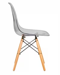 Стул обеденный ДОБРИН ДСВ CАСПЕР Прозрачный / DOBRIN DSW CASPER