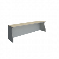 Надставка на стол Рива А.НС-3 Клен/Металлик / Riva