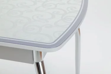 Столешница Чикаго КЗ (6191) серый,завитки серые