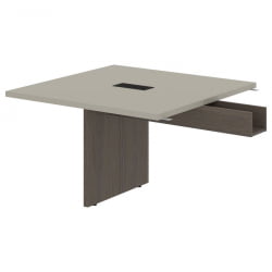 Стол для заседаний приставной VELION VFCT 1212 Аметист Дуб Сильвер