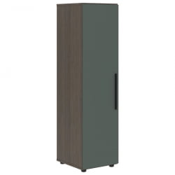 Шкаф-колонка с глухой средней дверью (левый) VELION VMCS 40.1 L Нефрит Дуб Сильвер