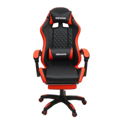 Геймерское кресло 892-1 цвет черный/красный с массажем 892-1-black-red-mass