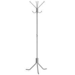 Вешалка для одежды напольная металлическая Пико 3 Металлик