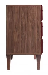 Комод 3 ящика Norton (К) Кармин