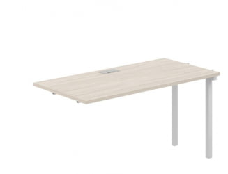 Секция рабочей станции s-b-s Sigma SG.261.OL.63.WH Дуб светлый Белый