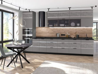 Шкаф-витрина Грейс 105.04 правый Оникс