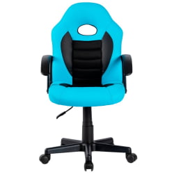 Кресло на колёсиках CHAIRMAN KIDS 111 Черный-голубой