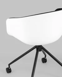 Кресло офисное LIBRA экокожа Белый