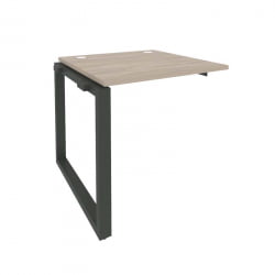 Наборный элемент рабочей станции на О-образном м/к ОНИКС О.МО-1.НРС-0.8 Дуб Аттик/Антрацит / ONIX O.MO-1.NRS-0.8