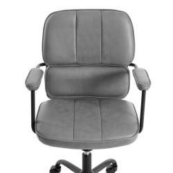 Кресло АЛПХА иск. замша, Грей (Cерый) / ALPHA Grey (Cерый)