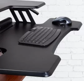 Регулируемая подставка на стол для монитора и ноутбука ERK-CV-PRO36B Черная