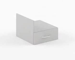 Тумба офисная SC-1V (Серый)