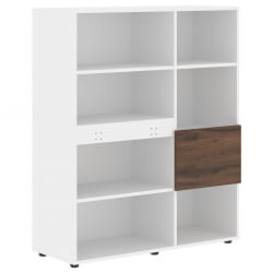 Стеллаж (каркас шкафа) ЕДИС ЕХC 1145 Белый Дуб Денвер темный / EDIS EHC