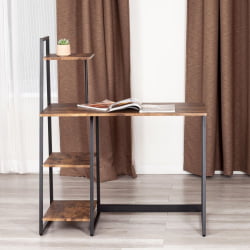 Письменный стол с полками WD-16 burnt