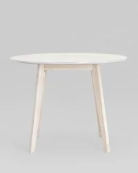 Стол из массива дерева ГЕРДЭ 100кс100 Беленый дуб / GERDA 100x100