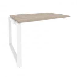 Наборный элемент рабочей станции на О-образном м/к ОНИКС О.МО-1.НРС-2.8 Дуб Аттик/Белый / ONIX O.MO-1.NRS-2.8