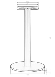 Подстолье DOBRIN ISABELLA