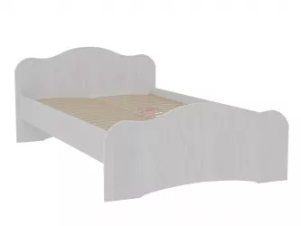 Кровать Фант двойная 1600x2000 мм Ясень анкор светлый