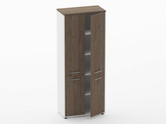 Шкаф 4 широкий закрытый, 4 двери Deka 10.19.151 Дуб Верцаска/Белый