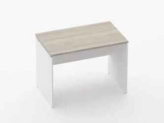 Стол прямой Deka ЛДСП каркас 75.06.10 Дуб Сантана светлый/Белый