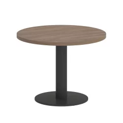 Стол журнальный круглый HOME OFFICE VR.SP-5-60.1G Дуб Аризона/Антрацит металл