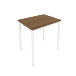 Стол письменный на металлокаркасе SLIM SYSTEM С.СП-2.1 Орех-Белый