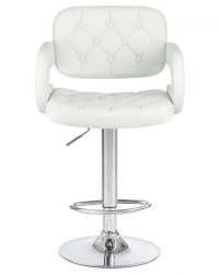 Стул барный ДОБРИН ТИЕСТО (белый) 2 шт / DOBRIN TIESTO