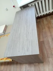 Стол прямой Твин 12.10.16 Дуб Верцаска / Twin