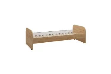 Кровать выкатная для кровати-чердака Урбан ЛД 528.220.000 Дуб Золотой/Белый