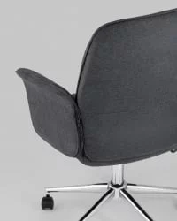 Стул офисный Симона Серый / Simona