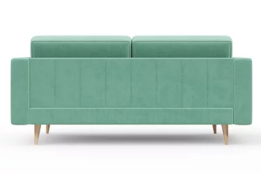 Диван с пластиковыми ножками Торн Светло-бирюзовый