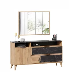 Зеркало настенное Шелли ЛД 692.090.000 Дуб Вотан