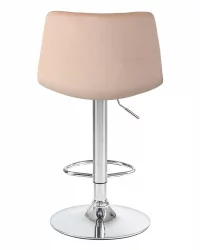 Стул барный ДОБРИН ТАИЛОР Бежевый велюр МДЖ9-10 / DOBRIN TAILOR MJ9-10