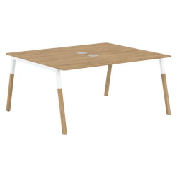 Рабочая станция Форта ФВСТ 1513 Дуб Гамильтон Белый премиум / Forta FWST